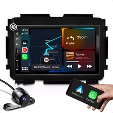 Multimidia Carplay Honda 7 Polegadas + Moldura E Câmera