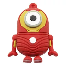 Pendrive Minions Iron Man Marvel 64 Gb Usb 2.0