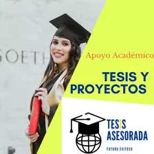 Asesoría: Tesis, Proyectos De Grado, Maestría, Doctoral