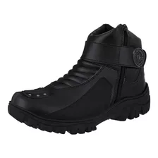 Bota Coturno Motociclista Masculino Motoqueiro Crshoes 8018