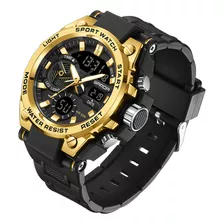 Relojes Deportivos Sanda 3311 De Moda Para Hombre Con Doble