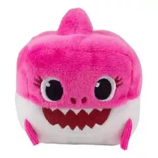 Brinquedo Baby Shark Cubo Pelucia Rosa Musical 2353 Sunny