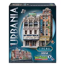 Wrebbit 3d Urbania Cine Puzzle 300 Que Cierre Bien Reforzado