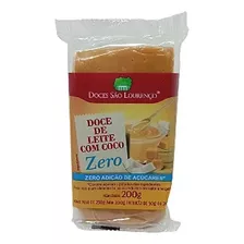 Doce De Leite Com Coco Zero Massa Sao Lourenco 200g