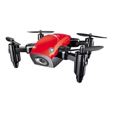 Mini Drone Broadream S9w Con Cámara Hd Red 1 Batería