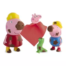 Figuras Coleccionable Peppa Pig Y George Manchas Mágicas