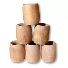 Mates Huevitos De Algarrobo Para Pintar, Pack X 5 Unidades