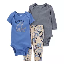 Carters Set 3 Piezas Bodies Pantalon 1n715510