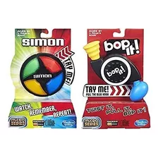 Simon Micro Series Game + Bop It Micro Series Game -