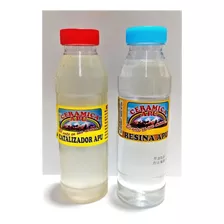 Resina Y Catalizador Apu Para Manualidades 250ml/ 1/4 Litro 