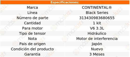 Distribucin Es330 Lexus V6 3.3l 04/06 Black Series Foto 3