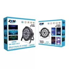 Parled Rgbw 64 Slim 18 Leds De 12w Dmx Quadriled Envio Já