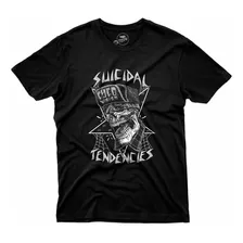 Camiseta Masculina Suicidal Tendencies Banda Rock Hardcore 