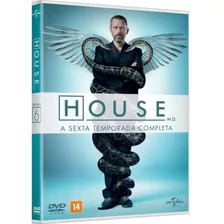 House 6ª Temporada Completa - 6 Dvds Originais, Lacrados 