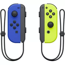 Joystick Inalámbrico Nintendo Switch Joy-con (l)/(r) Neón Azul Y Amarillo Neón