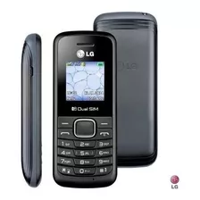 Celular LG B220 Preto Ótimo Para Empresas E Idosos Dual Chip