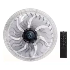 Ventilador Lâmpada Led 3 Cores Silencioso Contrle Dimeriza