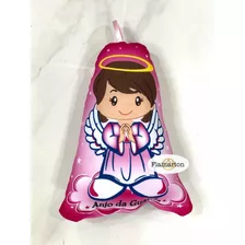 Almofada Naninha Santo Anjo Da Guarda Menina Infantil Rosa