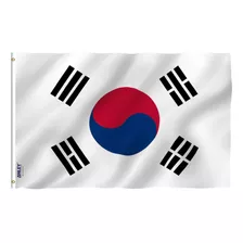 Bandera Anley, Poliéster, De Corea Del Sur, 90 X 150 Cm