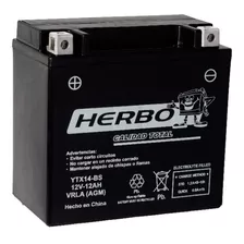 Batería Moto Herbo Ytx14-bs..agm Gel