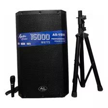 Cabina Activa Audio Sound 15 +base Y Mic 15.000w Profesional