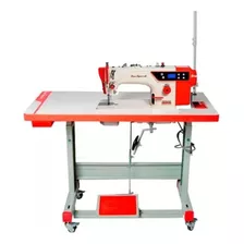 Maquina Costura Reta Direct Drive Ss18d-pr-qi 110v220v Cor Vermelho