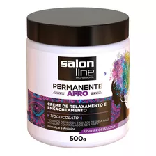Creme De Relaxamento Permanente Afro Cachos Salon Line 500g
