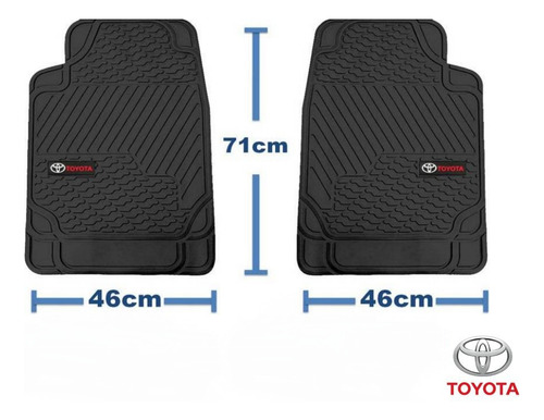 Tapetes 3 Filas Bt Logo Toyota Sequoia 2016 A 2020 2021 2022 Foto 2