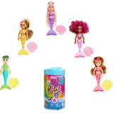 MuÃ±eca Barbie Color Reveal Sirena Agua 6 Sorpresas