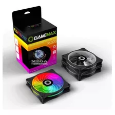 Ventilador Game Max Kit Rl-300 Rgb Control Remoto