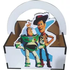 Kit 20 Cestinha Toy Story Foto Adesivada Lembrancinha C10