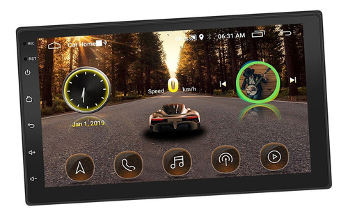 Radio Estreo Para Coche Con Bluetooth Hd Android 7 Mp5 Foto 3