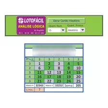 Loto Fácil Gerador Aleatório De 15 A 20 Números