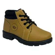 Bota Coturno Infantil Menino Botinha Masculina Casual 