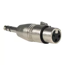 Adaptador Xlr 3 Hembra A Jack Trs 1/4'' Macho Mark Mcaa 201