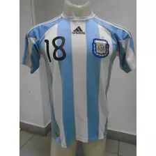 Camiseta Selección Argentina Mundial 2010 Palermo #18 Boca S