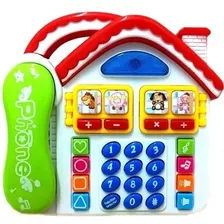 Telefone Musical Brinquedo Infantil Educativo Menino Menina 