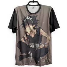 Camiseta Hyuhyu Hakusho Anime Camisa Hiei Otaku Dark Geek