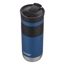 Termo Contigo Snapseal Byron 2.0 Acero Azul 20oz 591ml