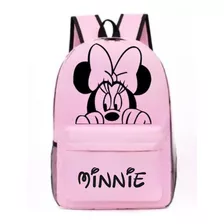 Mochila Feminina Escolar Minnie Mouse Grande Reforçada 