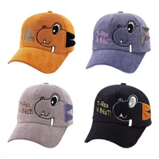 Gorra Cachucha Niños Infantil Dinosaurios