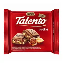 Chocolate Talento Vermelho Avelã 12un 90g Garoto