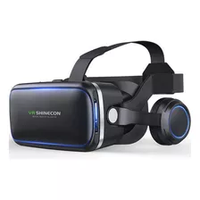 Auriculares Shinecon Vr 6.0 Y Gafas 3d De Realidad Virtual Con Control