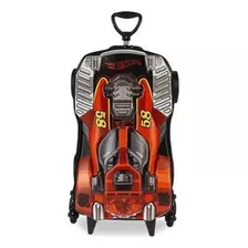 Mochila De Carrinho Infantl 2500bm20 Hotwheels Dourado