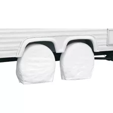 Cubierta De Rueda Para Rv De Classic Accessories., Blanco