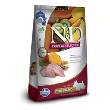 Ração N&d Tropical Selection Cães Adultos Mini Frango 2,5kg