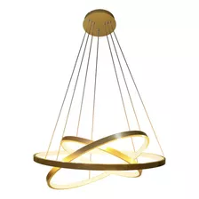 Lustre Pendente Quality Montreal 1303 Led Bivolt Dourado