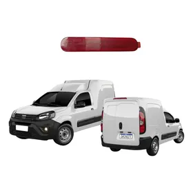 Olho Gato Refletor Traseiro Esquerdo Fiorino Palio Siena Vermelho