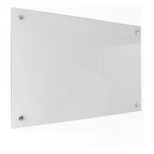 Lousa De Vidro Magnética Branca - 1,00x0,80m