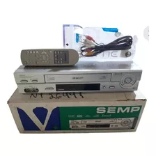 Vídeo Cassete Semp 7 Cabeças Hi-fi Stereo Vhs Auto Ntsc-pal-